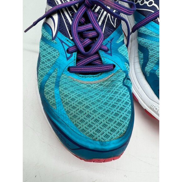 Saucony Women's Ride 9 Athletic Running Sneakers Gym Size 10.5 Multicolor - Picture 4 of 12